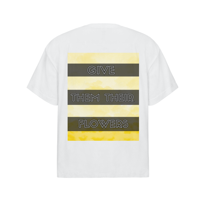 "GiVE THEM THEIR FLOWERS" RBJ T-SHIRT