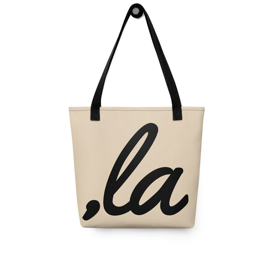 Comma-La Tote bag