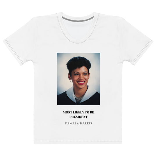 "Most Likely To Be President" T-shirt (W)