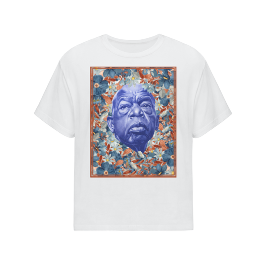 "GiVE THEM THEIR FLOWERS"  JOHN LEWIS T-SHIRT