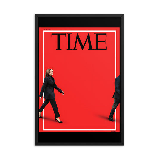 Kamala "TIME" Framed Poster