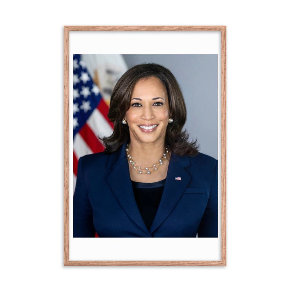 Kamala Portrait Framed Photo